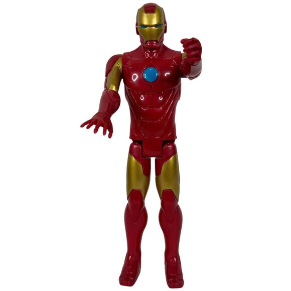 5 for $25| Marvel Avengers Titan Hero Series Blast Gear Iron Man Action 12" - Picture 1 of 4